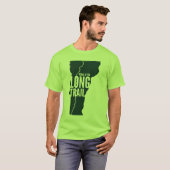 Vermont Long Trail Peaks List T-Shirt (Voorkant volledig)