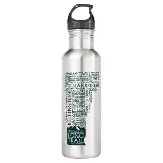 Vermont Long Trail Stainless Steel Water Bottle Waterfles