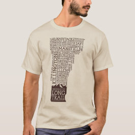 Vermont Long Trail T-Shirt (bruin Logo)