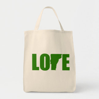 Vermont Love Grocery Canvas tas herbruikbaar