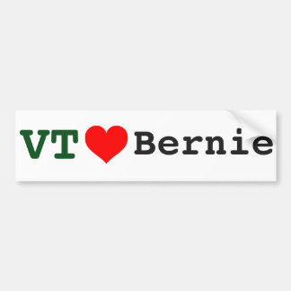 Vermont Loves Bernie Bumpersticker
