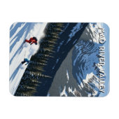Vermont Mad River Valley Reis Magneet (Horizontaal)