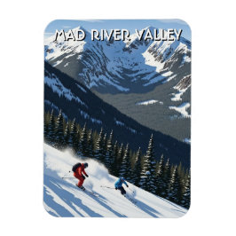 Vermont Mad River Valley Reis Magneet