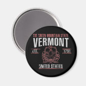 Vermont Magneet (Voorkant / Achterkant)