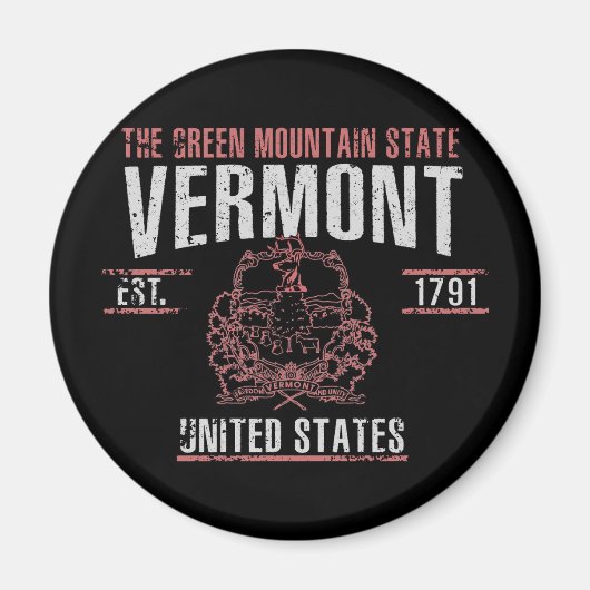 Vermont Magneet (Voorkant)