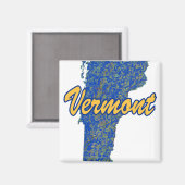 Vermont Magneet (Voorkant / Achterkant)