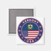 Vermont Magneet (Voorkant / Achterkant)