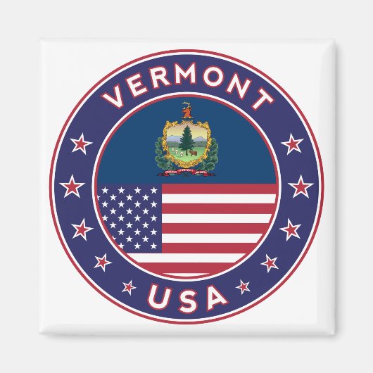 Vermont Magneet (Voorkant)