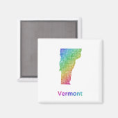 Vermont Magneet (Voorkant / Achterkant)