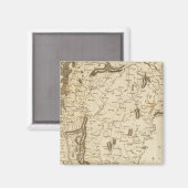 Vermont Map door Arrowsmith Magneet (Voorkant / Achterkant)