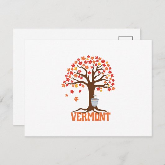 Vermont Maple Briefkaart (Voorkant / Achterkant)