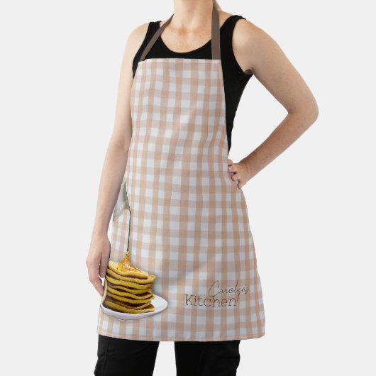 Vermont Maple Syrup Gingham Schort (Insitu)