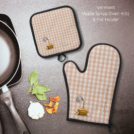 Vermont Maple Syrup Ovenwant & Pannenlap Set