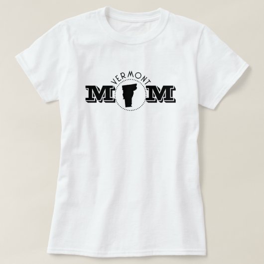Vermont Moeder  T-shirt (Design voorkant)
