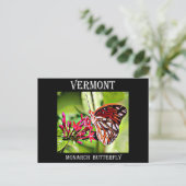 Vermont Monarch Butterfly Briefkaart (Staand voorkant)