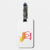 Vermont Moose Bagagelabel (Achterkant verticaal)