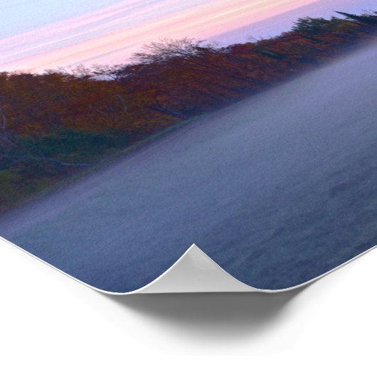 Vermont Morning Mist Poster (Hoek)