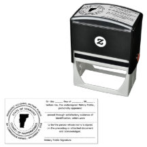 Vermont notaris publieke erkenningsstempel