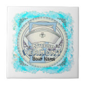 Vermont Nurse Tegeltje (Voorkant)