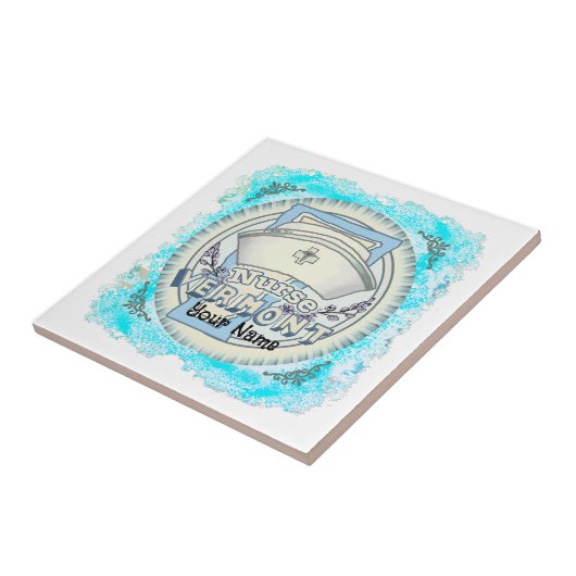 Vermont Nurse Tegeltje (Zijkant)