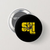 Vermont Okemo Mountain Ski Ronde Button 5,7 Cm (Voorkant /achterkant)