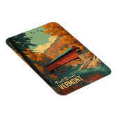 Vermont overdekte brug reizen Magneet (Rechterzijde)