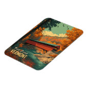 Vermont overdekte brug reizen Magneet (Linkerzijde)