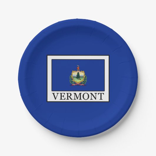 Vermont Papieren Bordje (Voorkant)