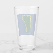 Vermont Pint Glass Glas (Achterkant)