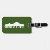 Vermont Please Bagagelabel (Voorkant horizontaal)