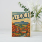 VERMONT Postcard Briefkaart (Staand voorkant)
