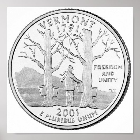 Vermont Poster (Voorkant)