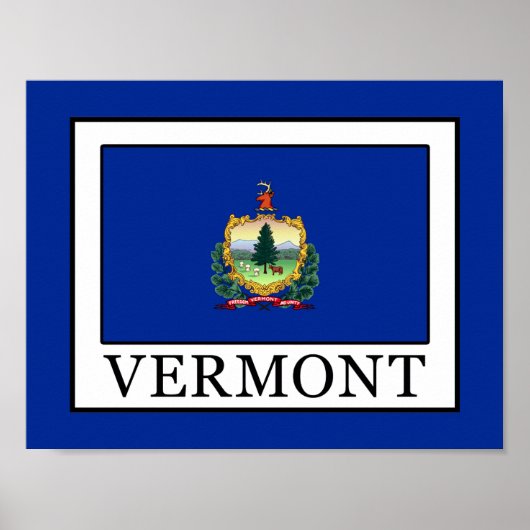 Vermont Poster (Voorkant)