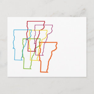 vermont pride blur briefkaart