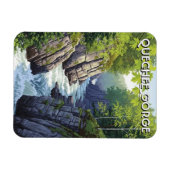 Vermont Quechee Gorge Travel Magneet (Horizontaal)