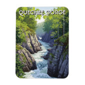 Vermont Quechee Gorge Travel Magneet (Verticaal)