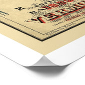 Vermont Railroad & Town Map 1896 Poster (Hoek)