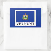 Vermont Rechthoekige Sticker (Tas)