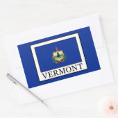 Vermont Rechthoekige Sticker (Envelop)