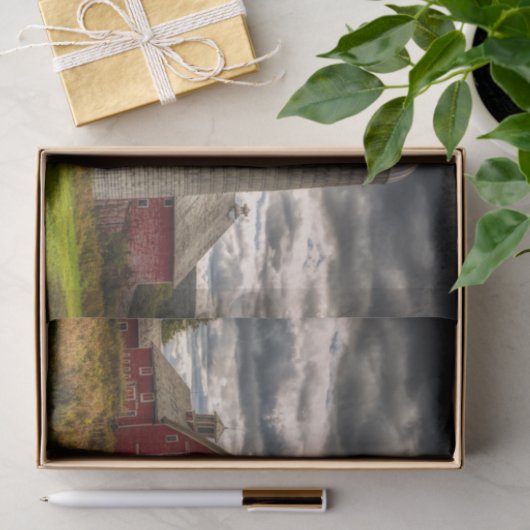 Vermont Red Barns en Silos Tissuepapier (Geschenk)