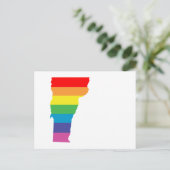 vermont-regenboog briefkaart (Staand voorkant)