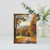 Vermont Reizen Briefkaart (Staand voorkant)