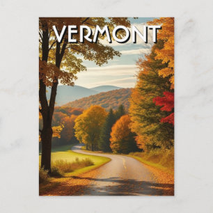 Vermont Reizen Briefkaart