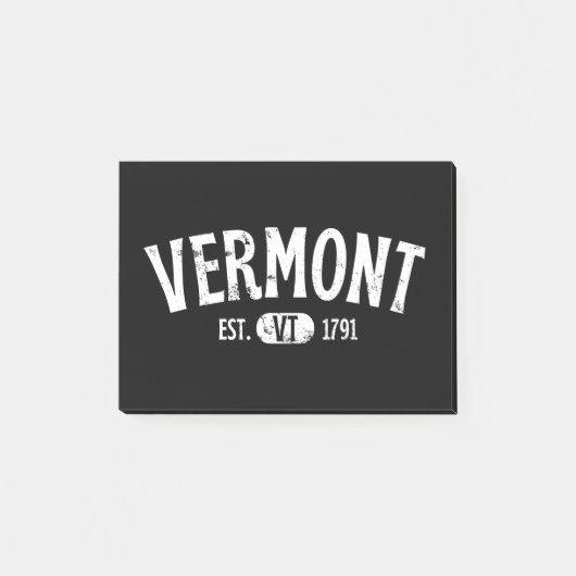 Vermont Retro  VT Post-it® Notes (Voorkant)