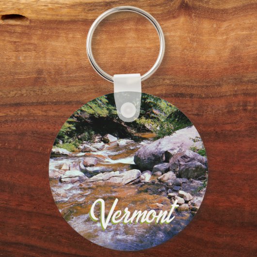 Vermont River Sleutelhanger (Voorkant)