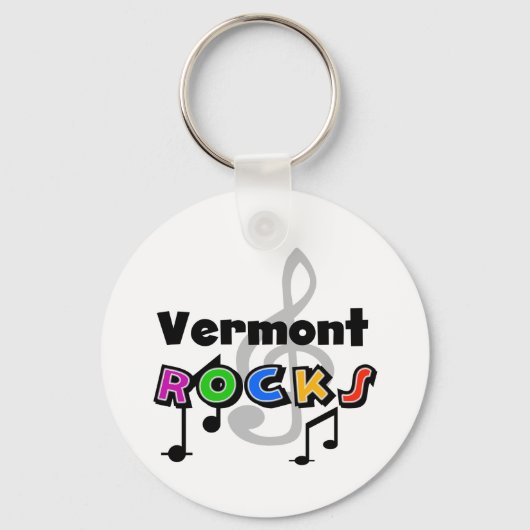 Vermont Rocks Sleutelhanger (Voorkant)