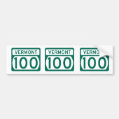 Vermont Route 100 Bumpersticker (Voorkant)