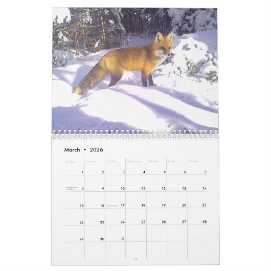 Vermont-scènes 2023 kalender (Mar 2026)