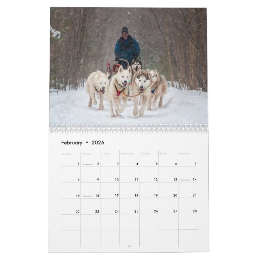 Vermont-scènes 2023 kalender (Feb 2026)