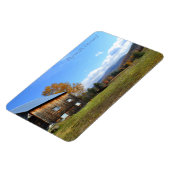 Vermont Schuur en Uitzicht Magnet Magneet (Linkerzijde)